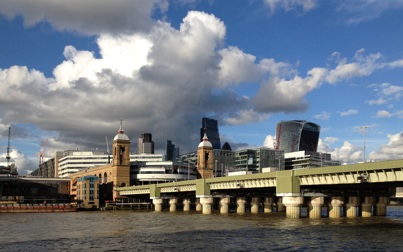 Cannon Street Railway Bridge 23 August 2015