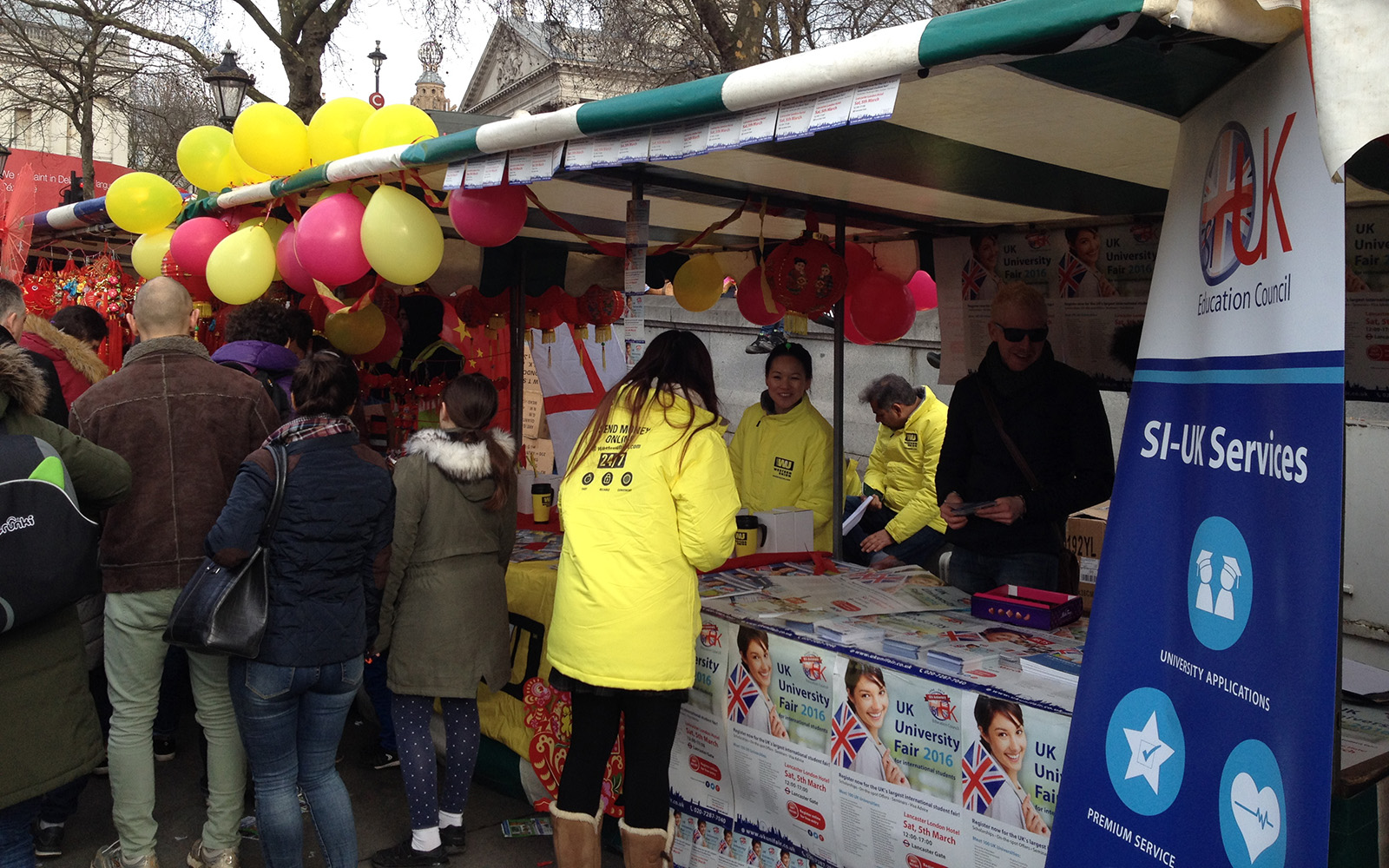 Trafalgar Square, 14 February 2016, Chinese New Year